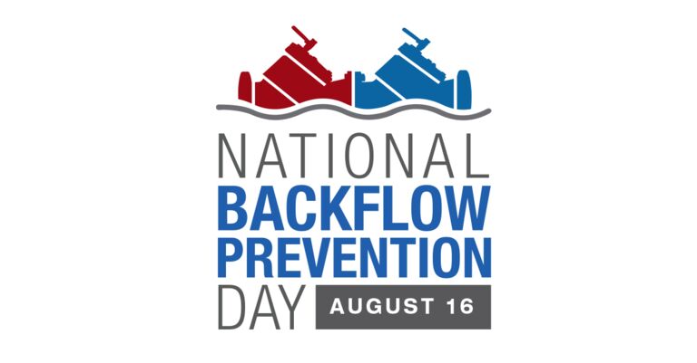 National Backflow Prevention Day banner logo