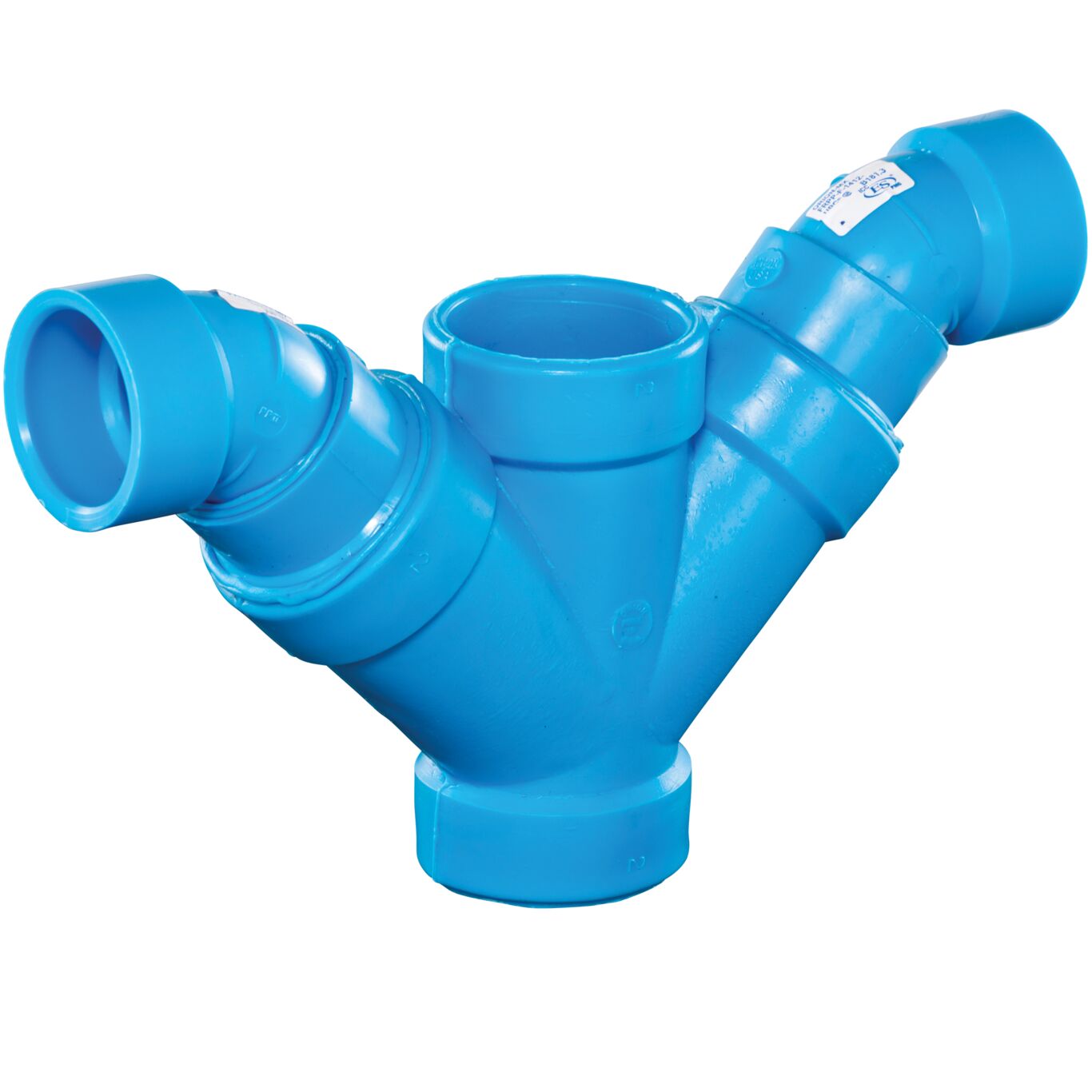 Product Image - Reducing Dbl Long Turn Wyes Blueline FRPP SF - Angle