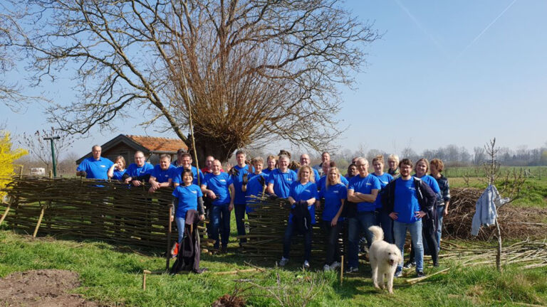 Watts Employee Help Restore Netherlands Nature reserve